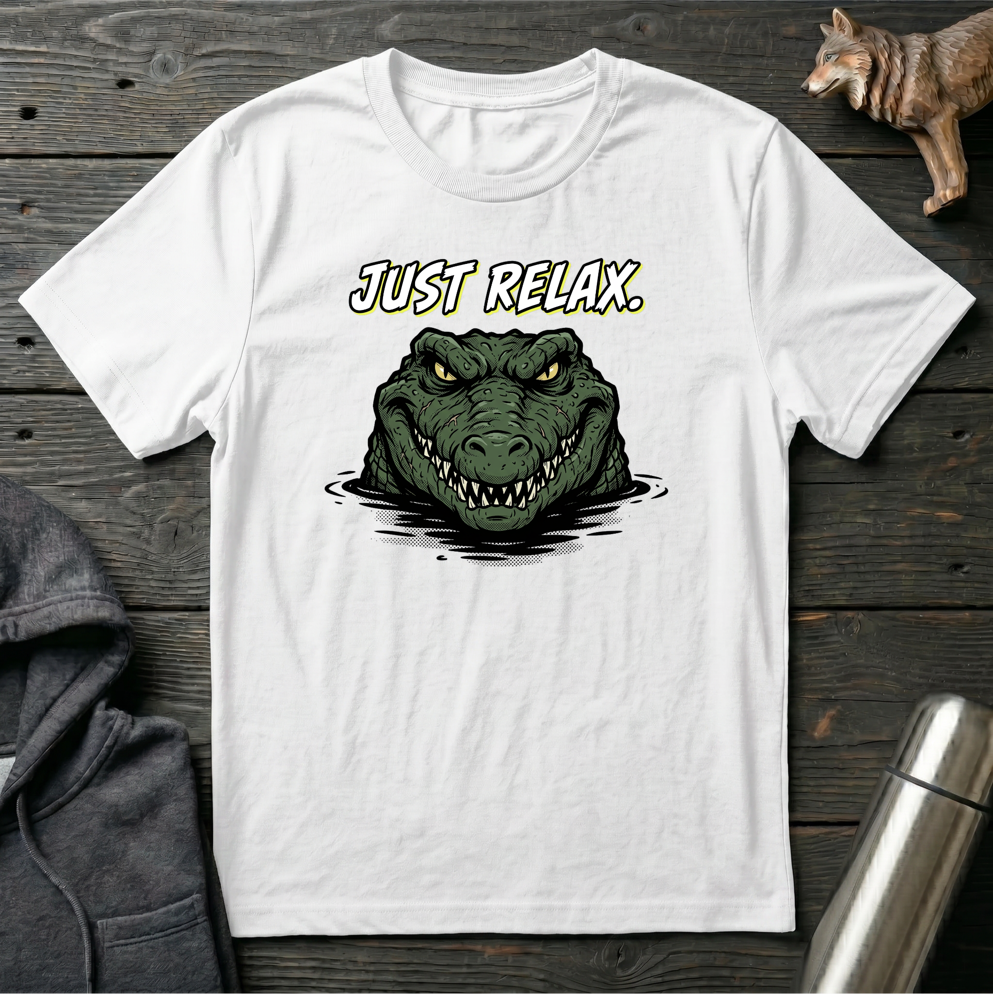Just Relax Crocodile T-Shirt