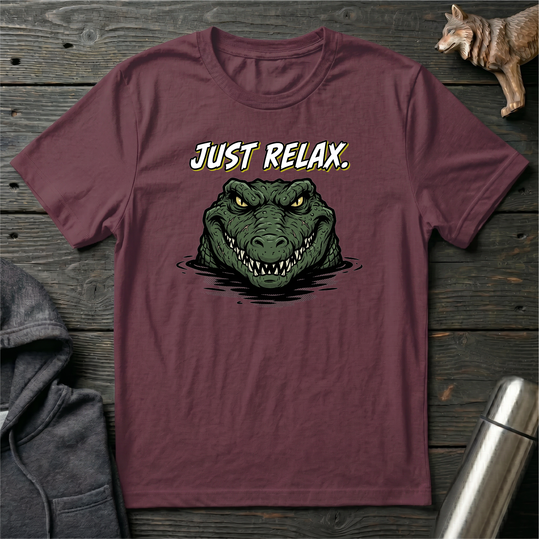 Just Relax Crocodile T-Shirt