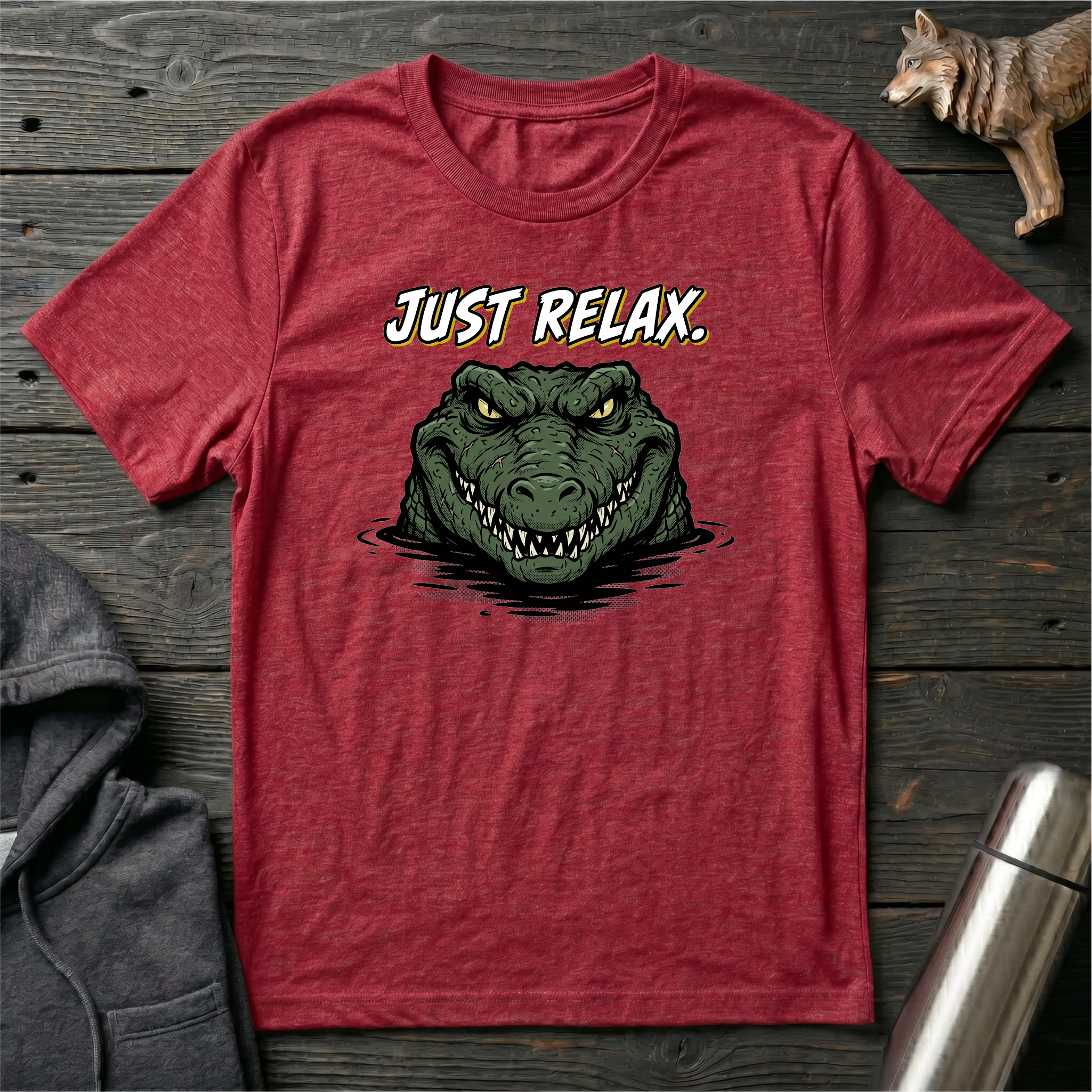 Just Relax Crocodile T-Shirt
