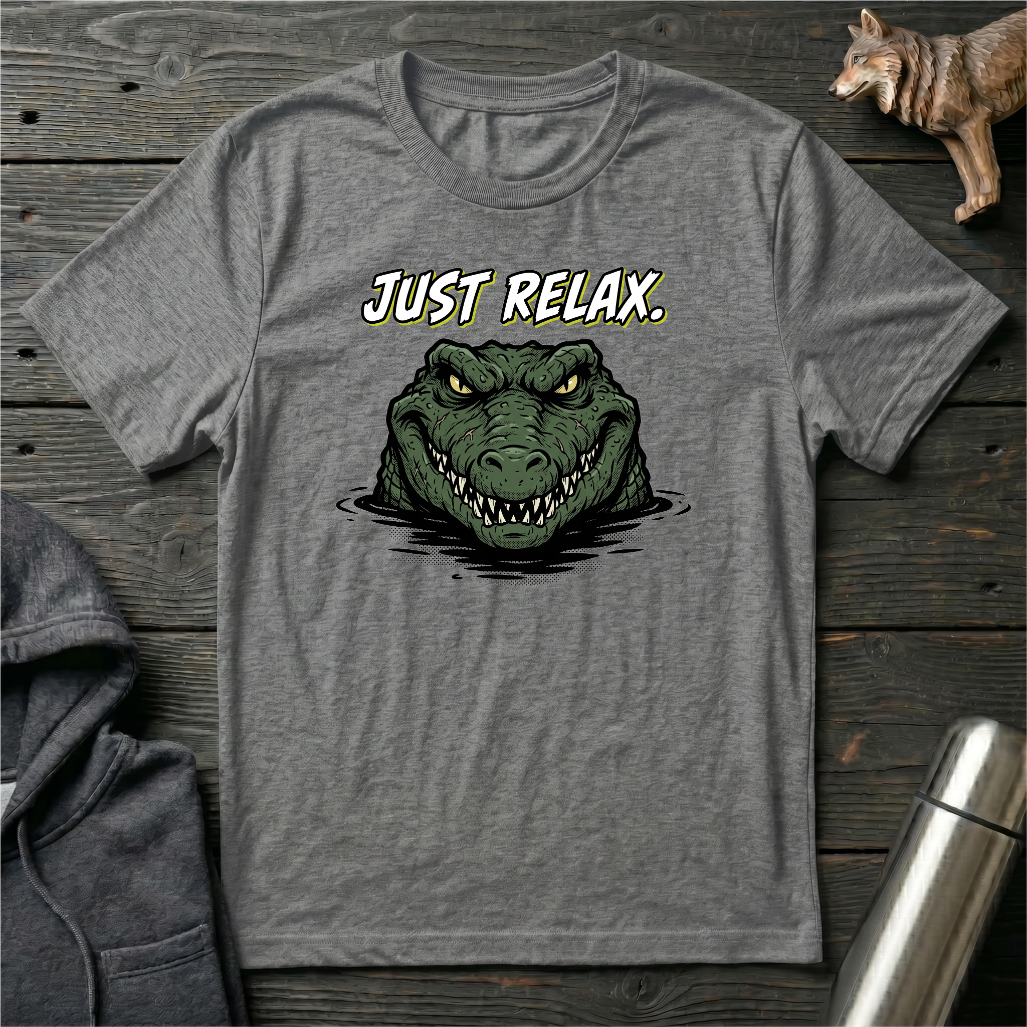 Just Relax Crocodile T-Shirt