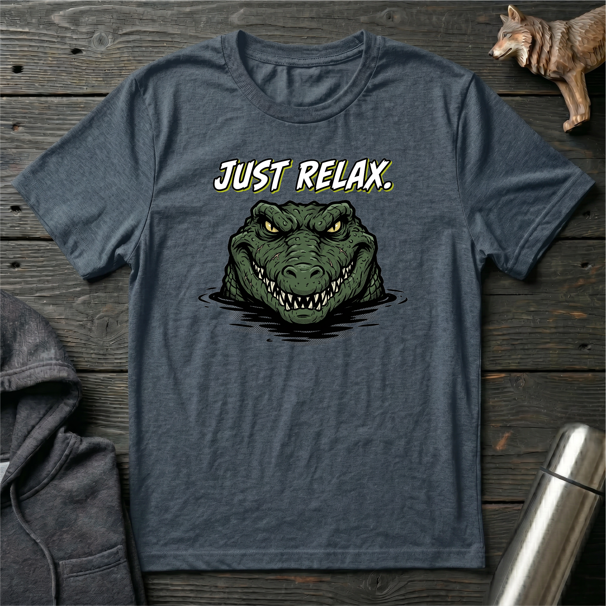 Just Relax Crocodile T-Shirt