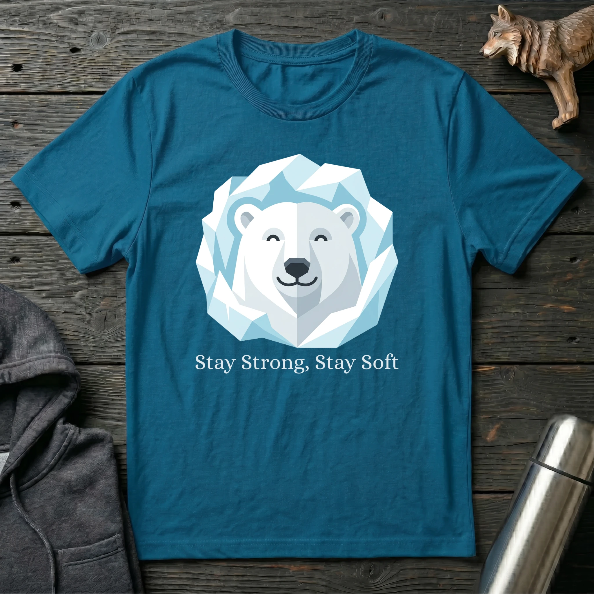 Stay Strong, Stay Soft Polar Bear T-Shirt