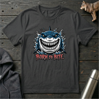 Born to Bite Front Shark T-Shirt