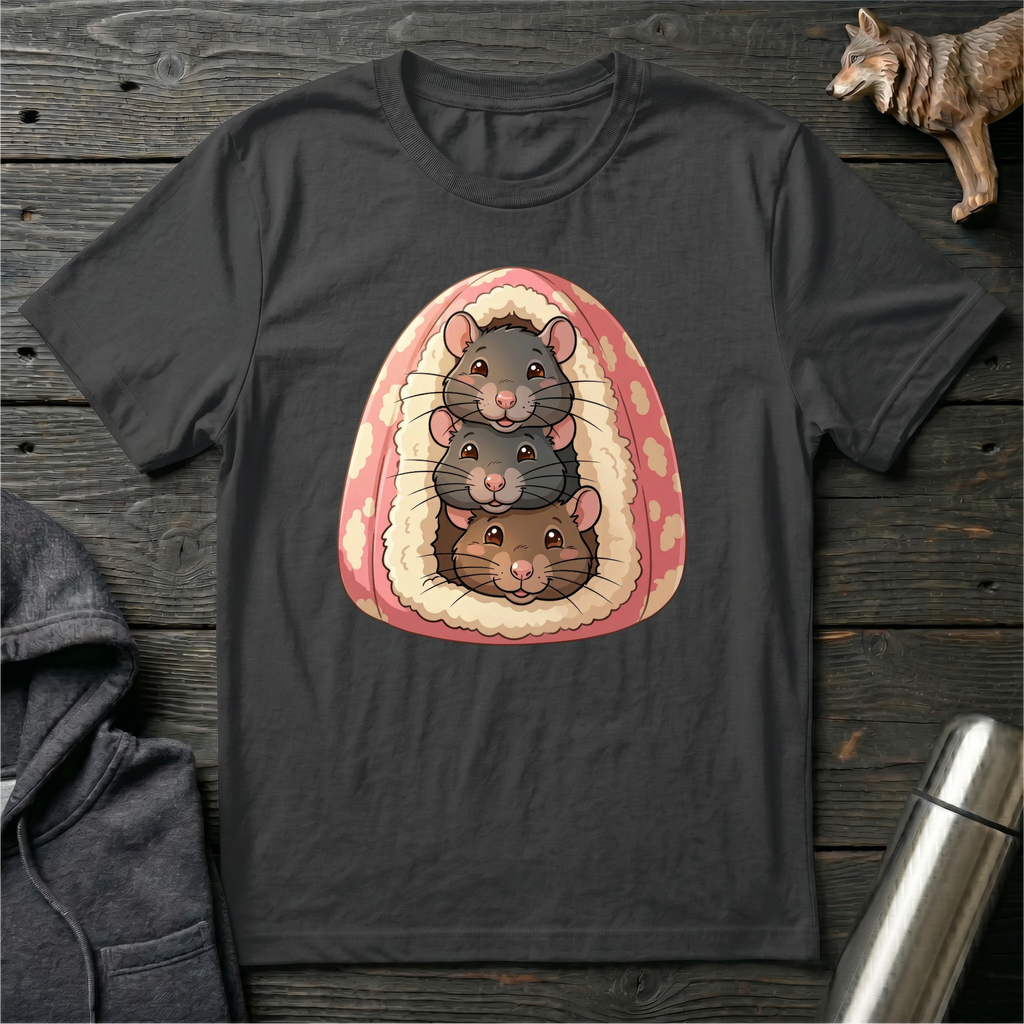 Three Mice in the Tent T-Shirt