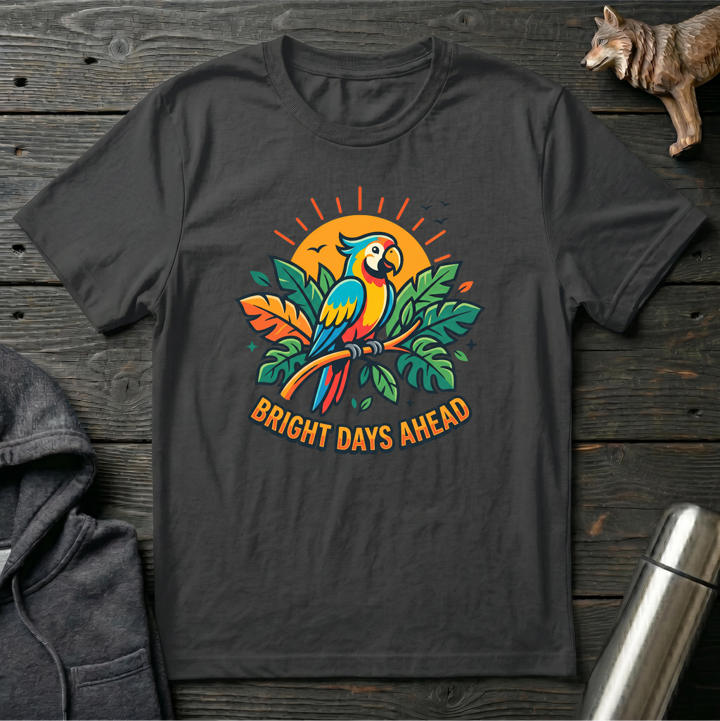 Bright Days Ahead Parrot T-Shirt