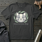 Grace in Every Step Cat T-Shirt