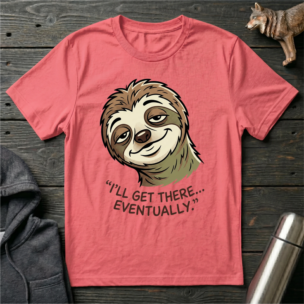 I’ll Get There… Eventually Sloth no.1 T-Shirt