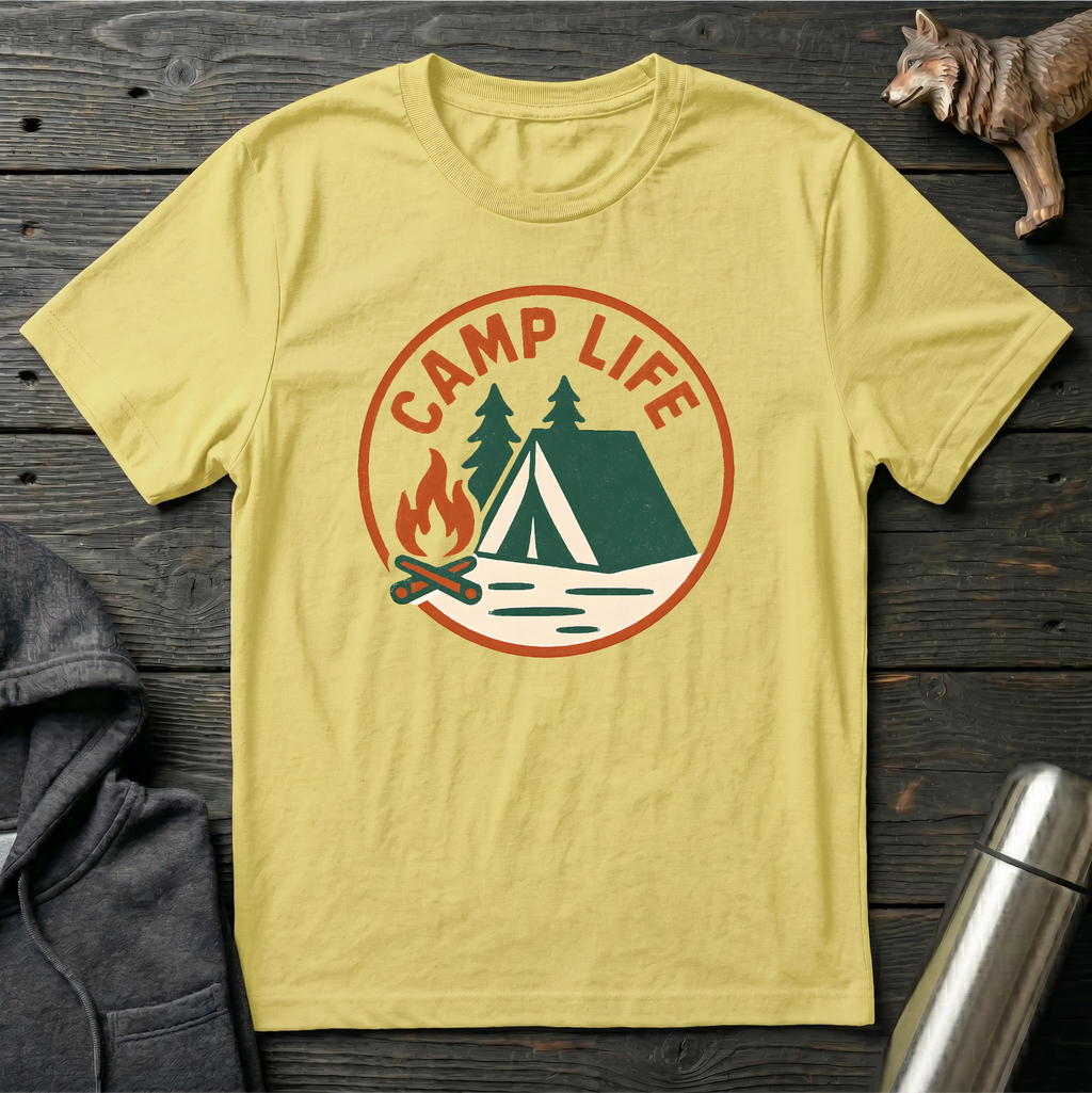 Camp Life Badge T-Shirt