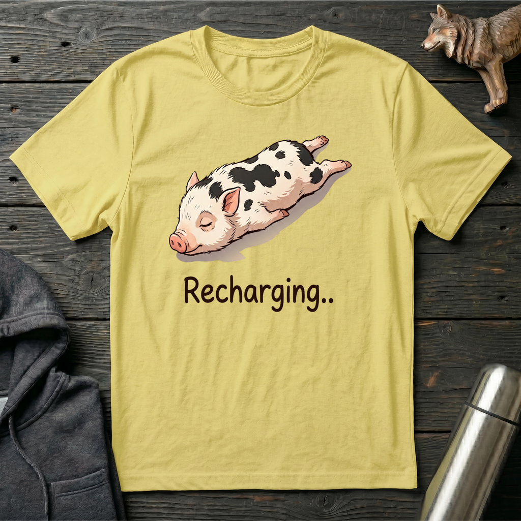 Recharging Pig T-Shirt