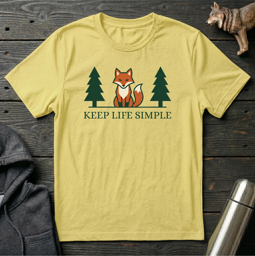 Keep Life Simple Fox T-Shirt