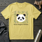 Peace Begin Within Panda T-Shirt