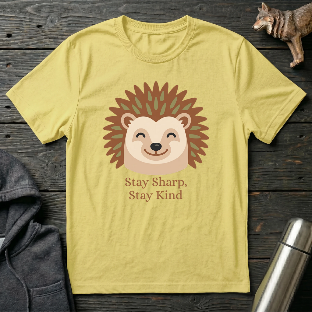 Stay Sharp, Stay Kind Hedgehog T-Shirt
