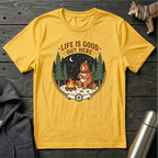 Life is Good Out Here Bear T-Shirt