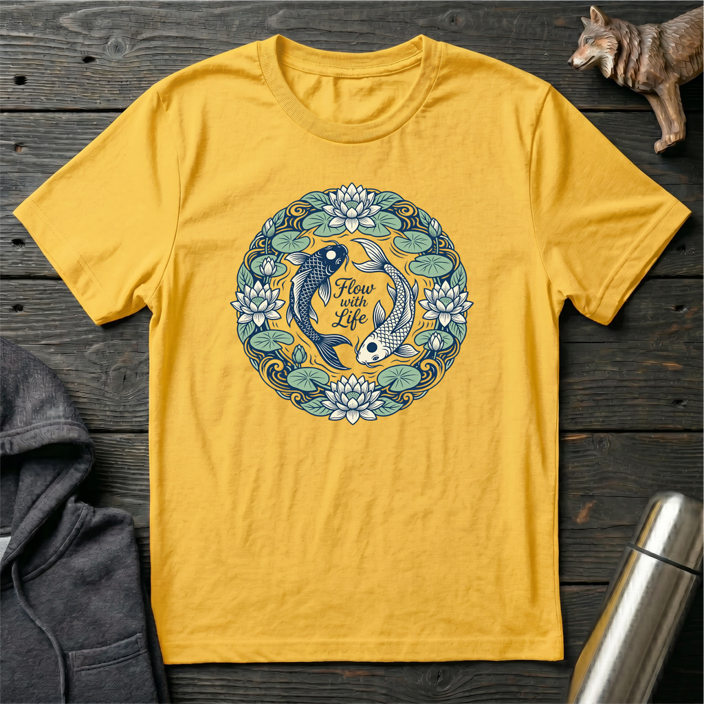 Flow With Life Fish T-Shirt