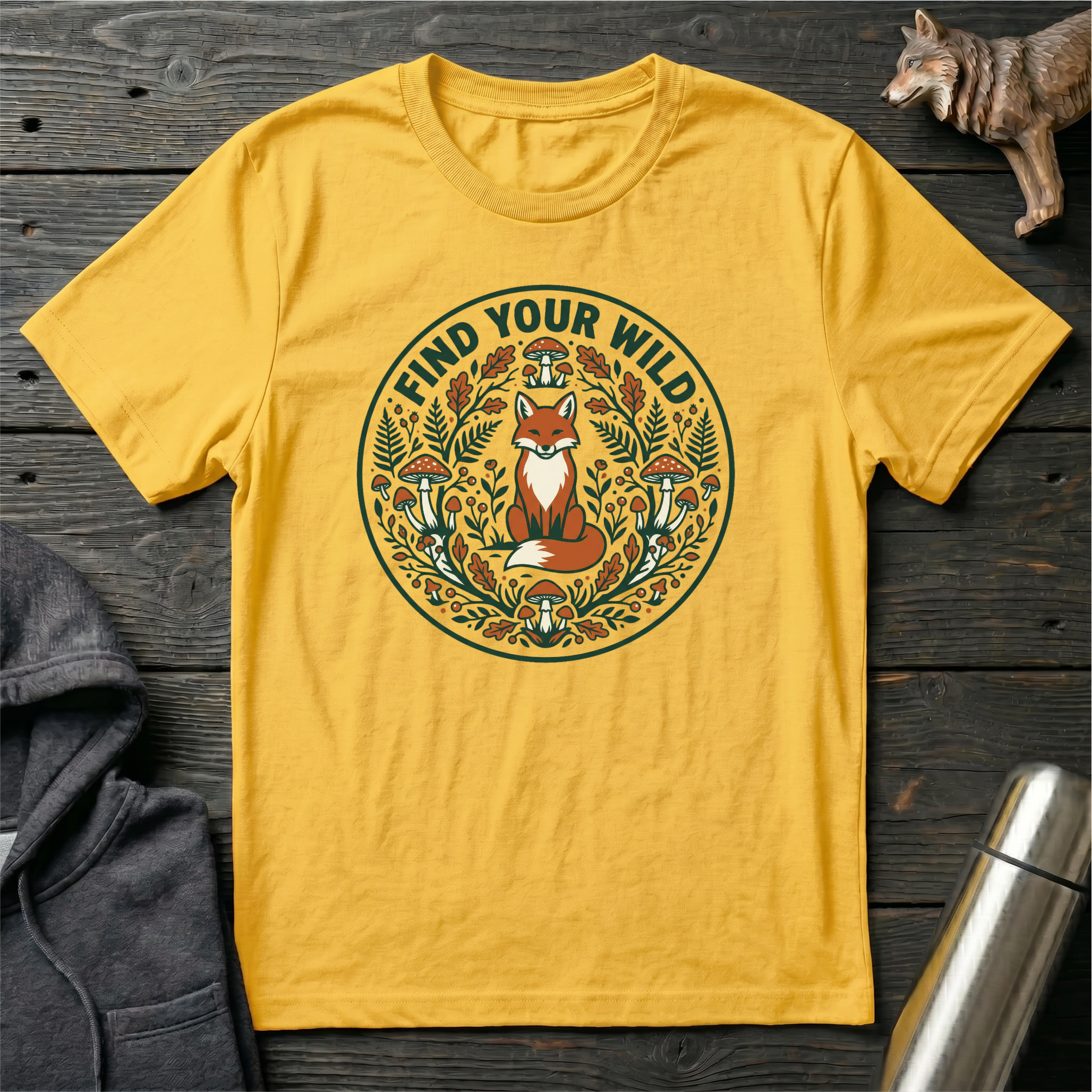 Find Your Wild Fox T-Shirt