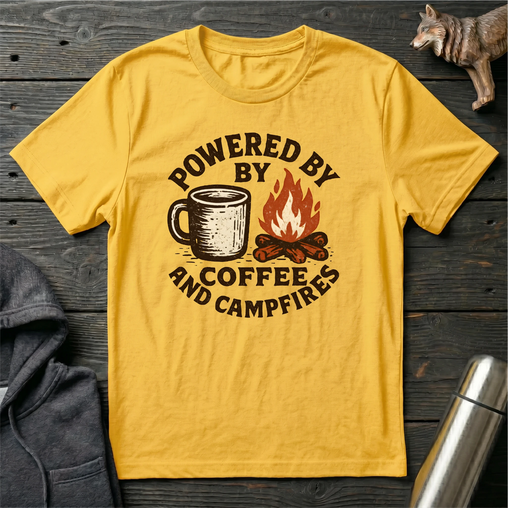 Coffee & Campfires Fuel T-Shirt