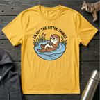 Enjoy the Little Things River Otter T-Shirt