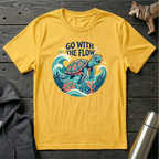 Go With the Flow Turtle T-Shirt
