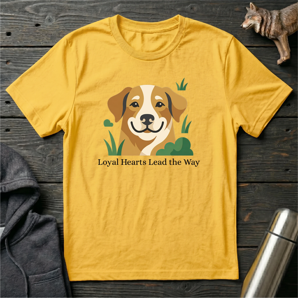 Loyal Hearts Lead the Way Dog T-Shirt