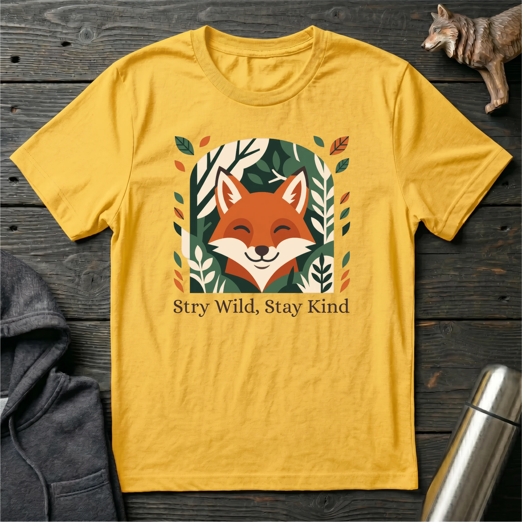 Stay Wild, Stay Kind Fox T-Shirt