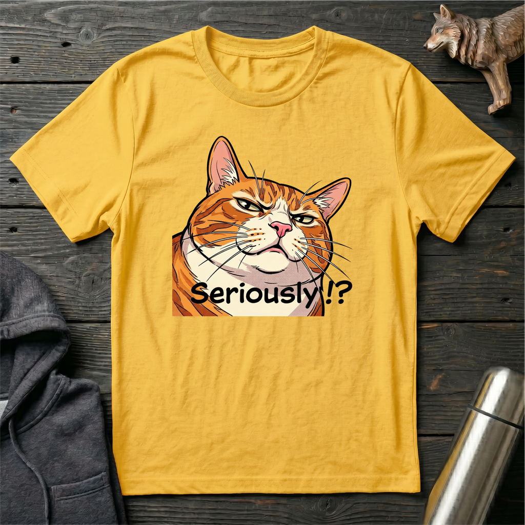 Seriously Cat T-Shirt