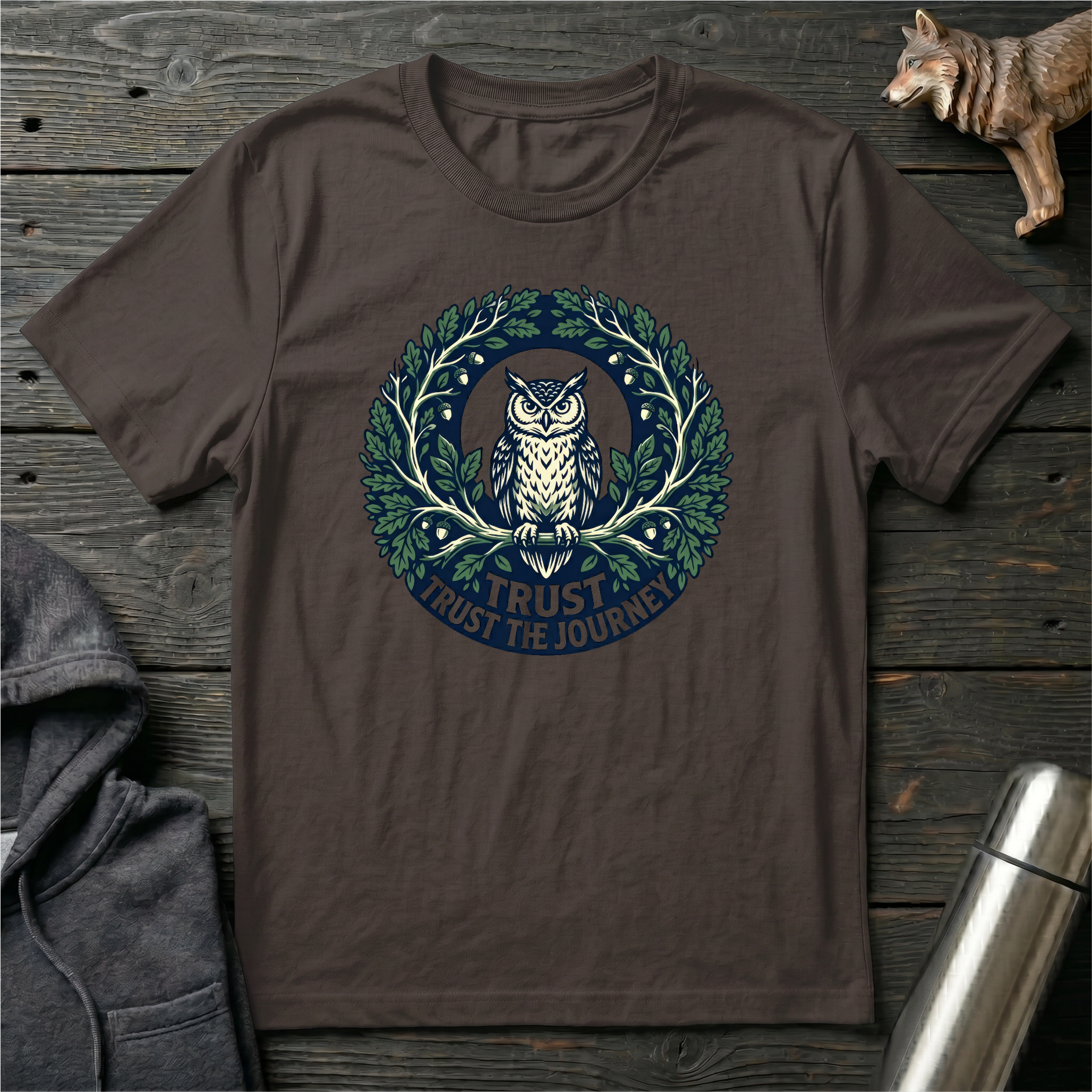 Trust the Journey Owl T-Shirt