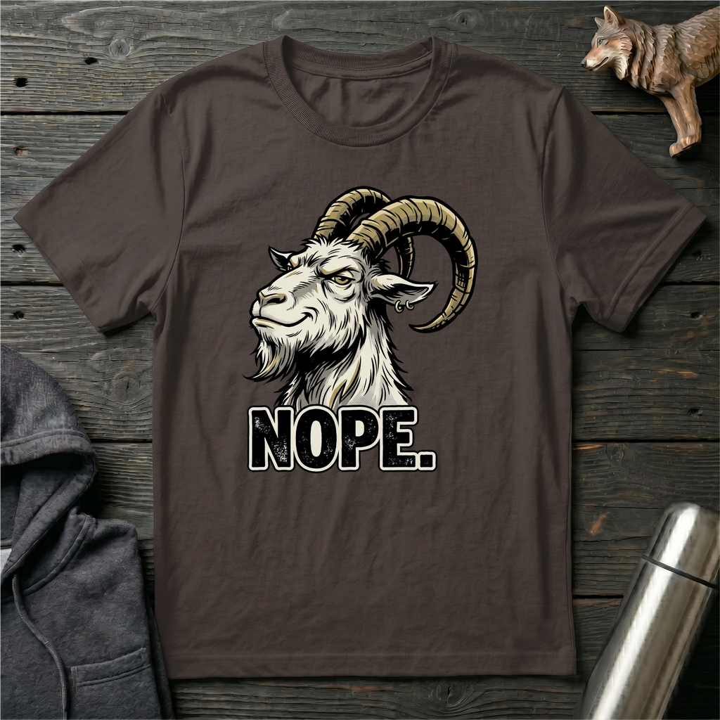 Nope Goat T-Shirt