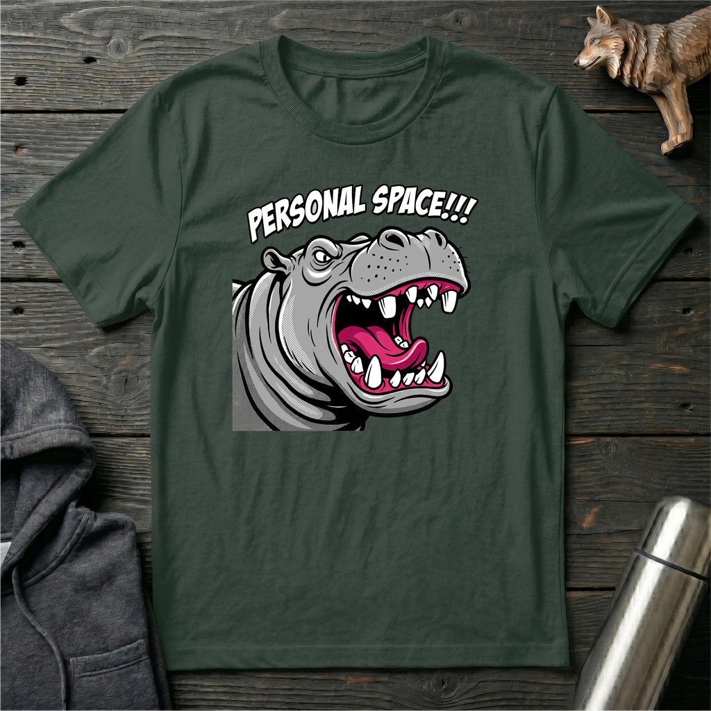 Personal Space Hippopotamus T-Shirt