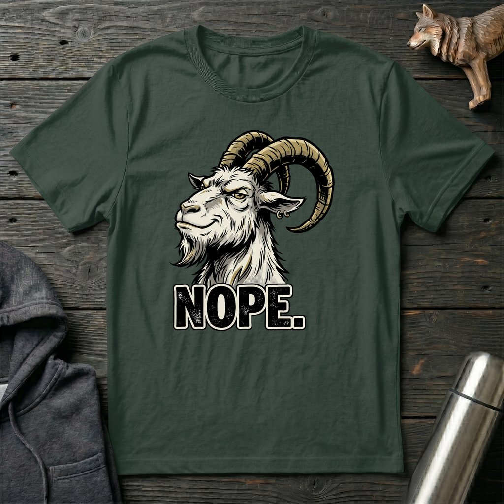 Nope Goat T-Shirt