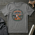 Stay Curious Stay Wild Fox T-Shirt