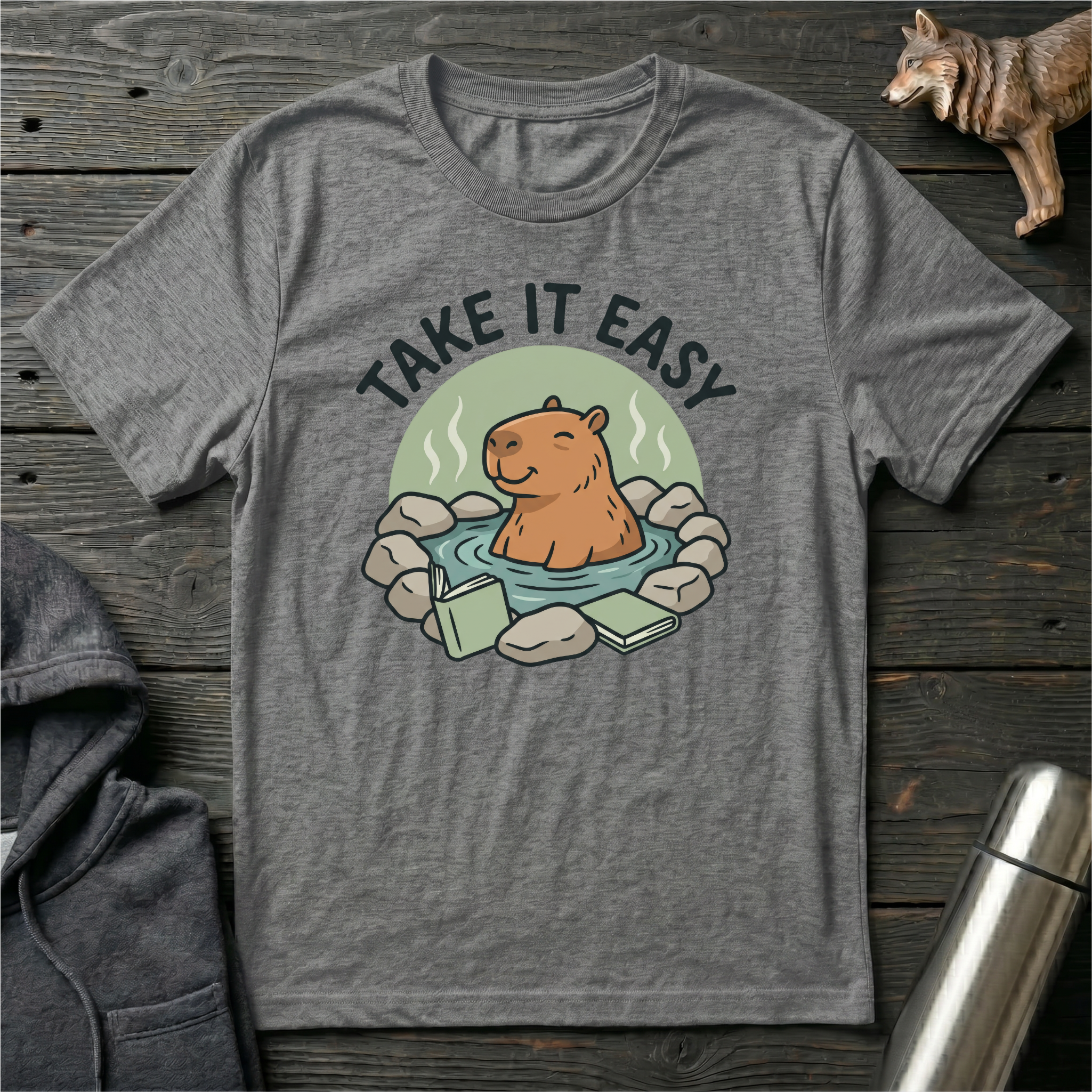 Take It Easy Capybara T-Shirt