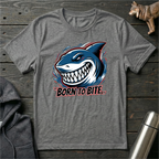 Born to Bite Side Shark T-Shirt