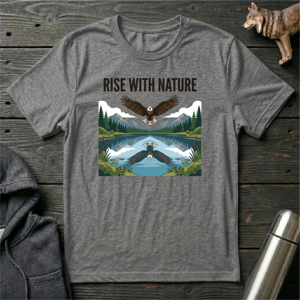 Rise with Nature Eagle T-Shirt