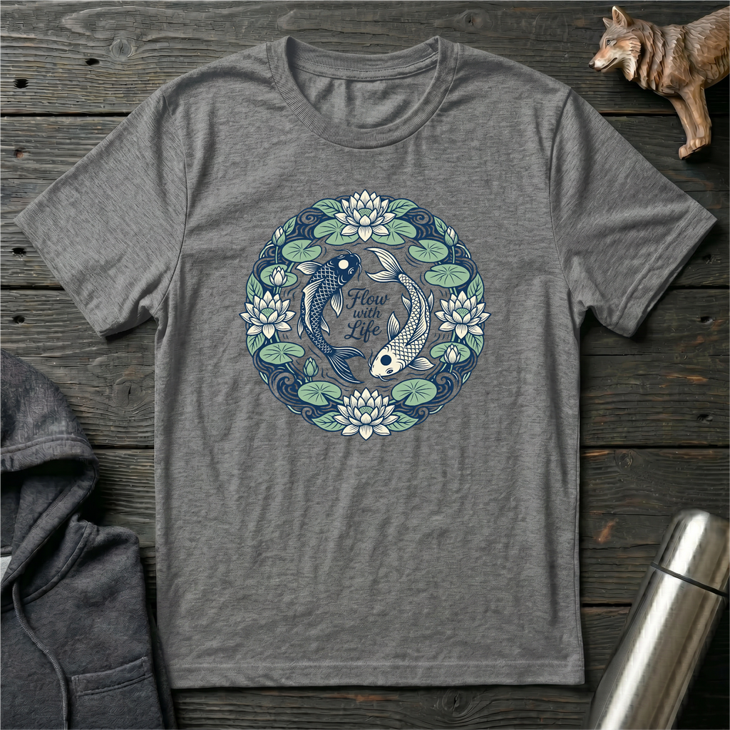 Flow With Life Fish T-Shirt
