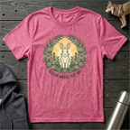 Bloom Where You Are Rabbit T-Shirt