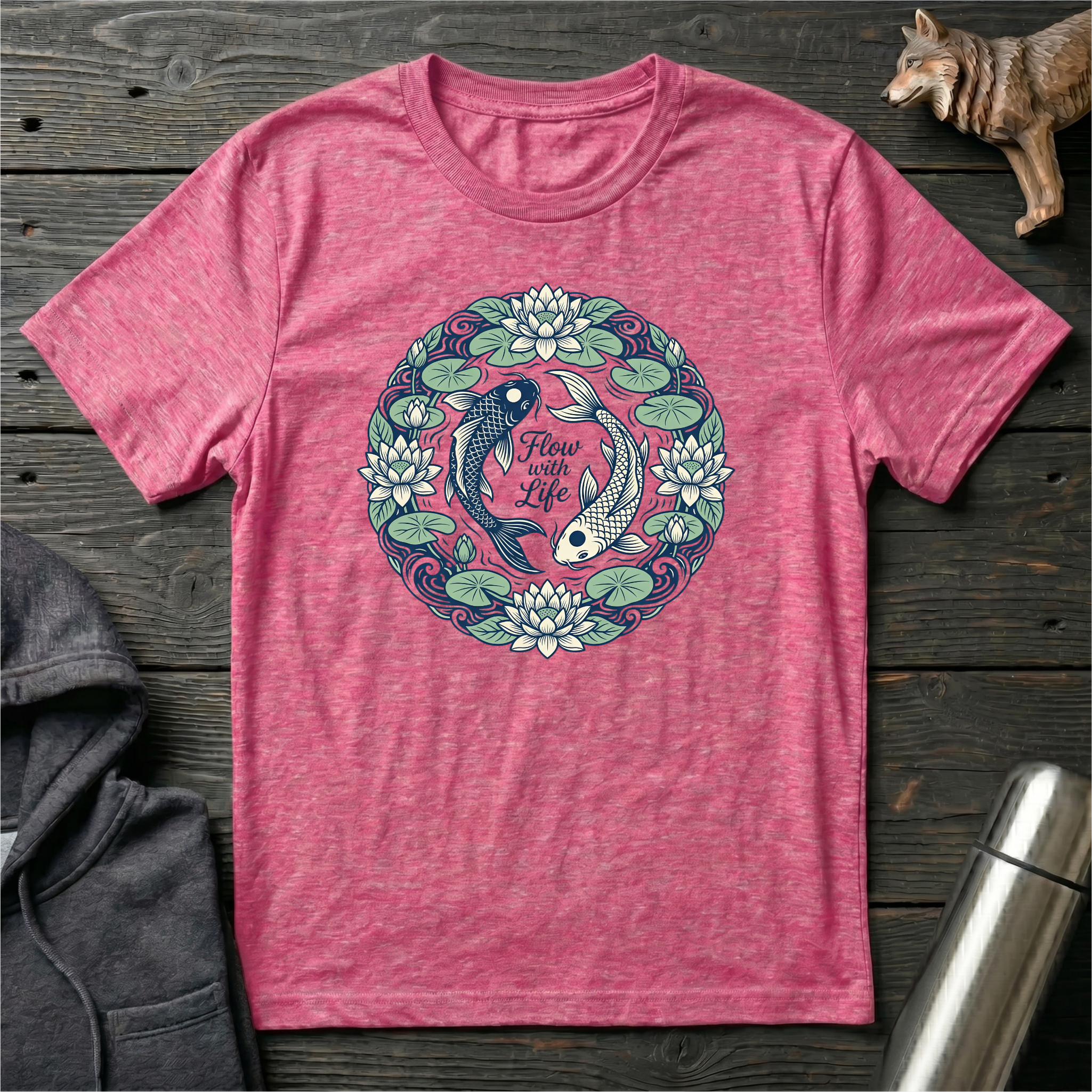 Flow With Life Fish T-Shirt