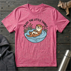 Enjoy the Little Things River Otter T-Shirt