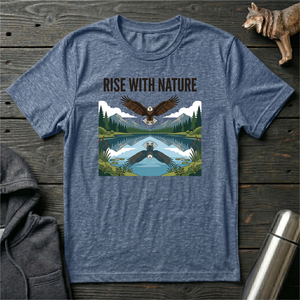 Rise with Nature Eagle T-Shirt