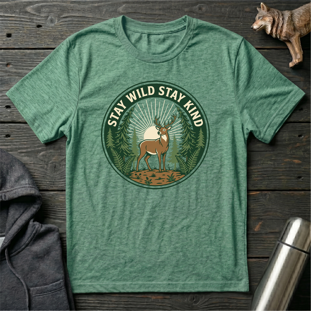 Stay Wild Stay Kind Deer T-Shirt