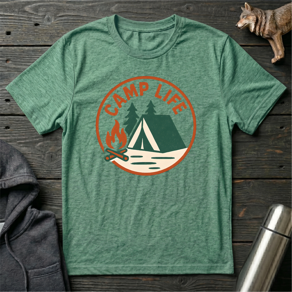 Camp Life Badge T-Shirt