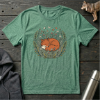 Cozy Sleeping Fox T-Shirt
