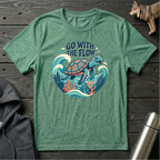 Go With the Flow Turtle T-Shirt