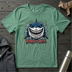 Born to Bite Front Shark T-Shirt