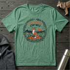 Stay Curious Stay Wild Fox T-Shirt