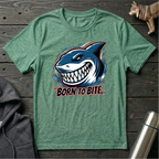 Born to Bite Side Shark T-Shirt
