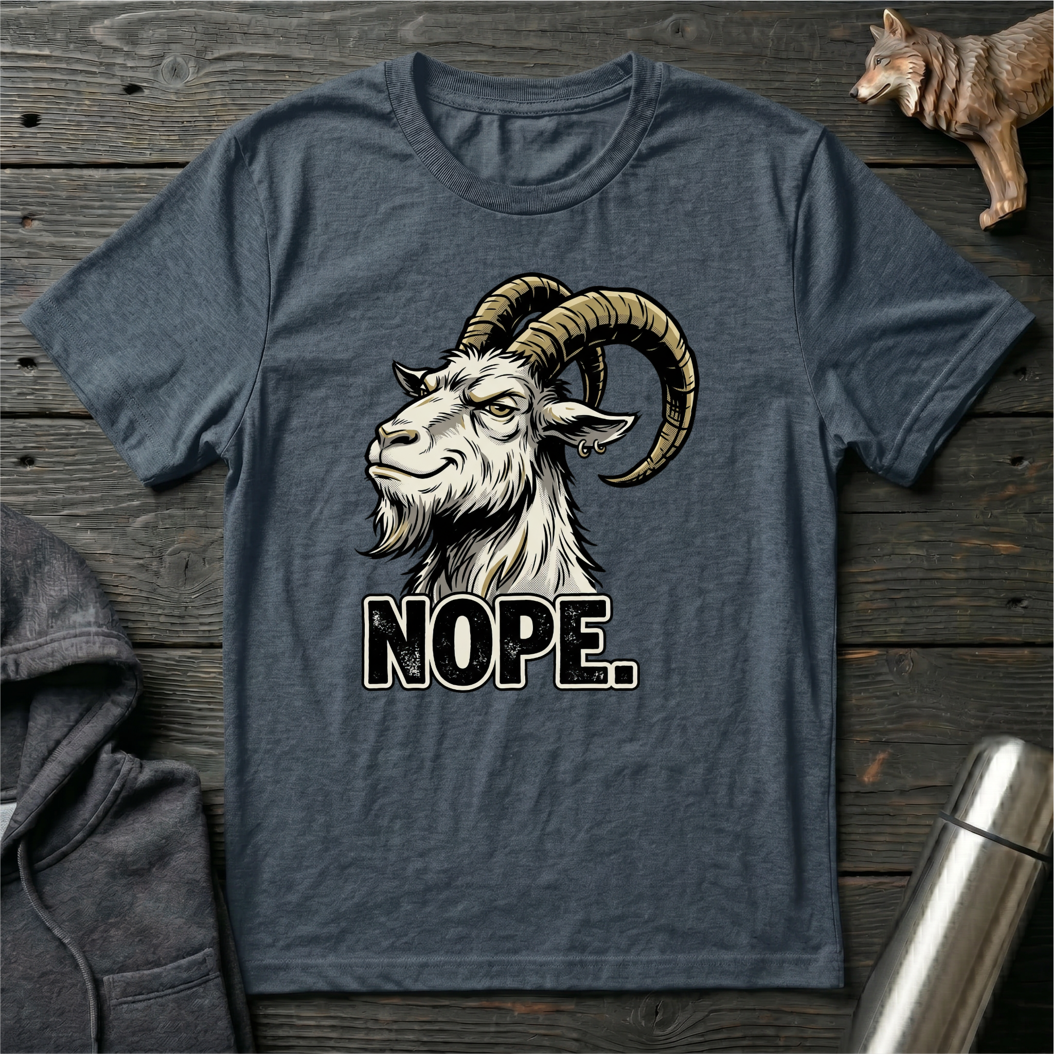 Nope Goat T-Shirt