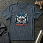 Born to Bite Front Shark T-Shirt