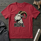 Nope Goat T-Shirt