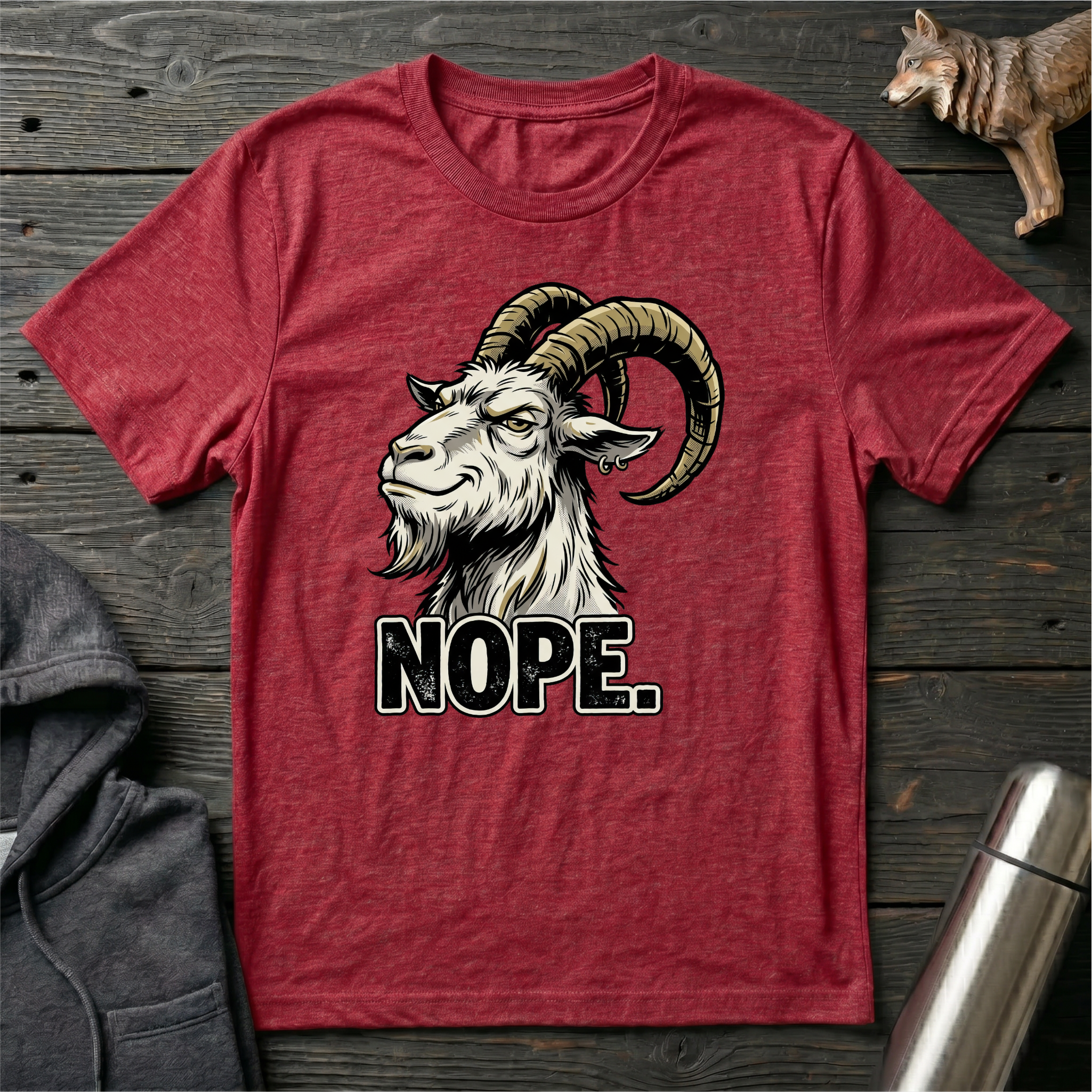Nope Goat T-Shirt