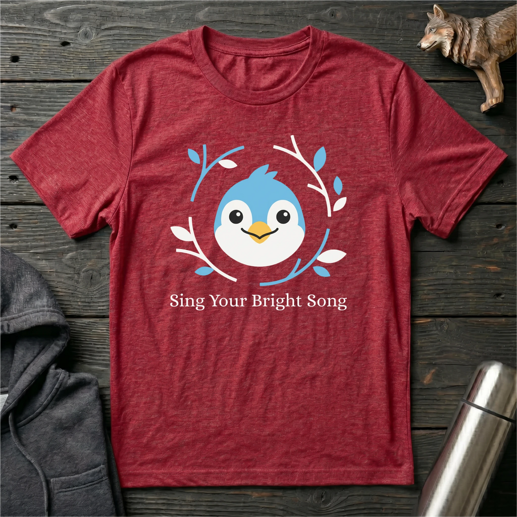 Sing Your Bright Song Bird T-Shirt